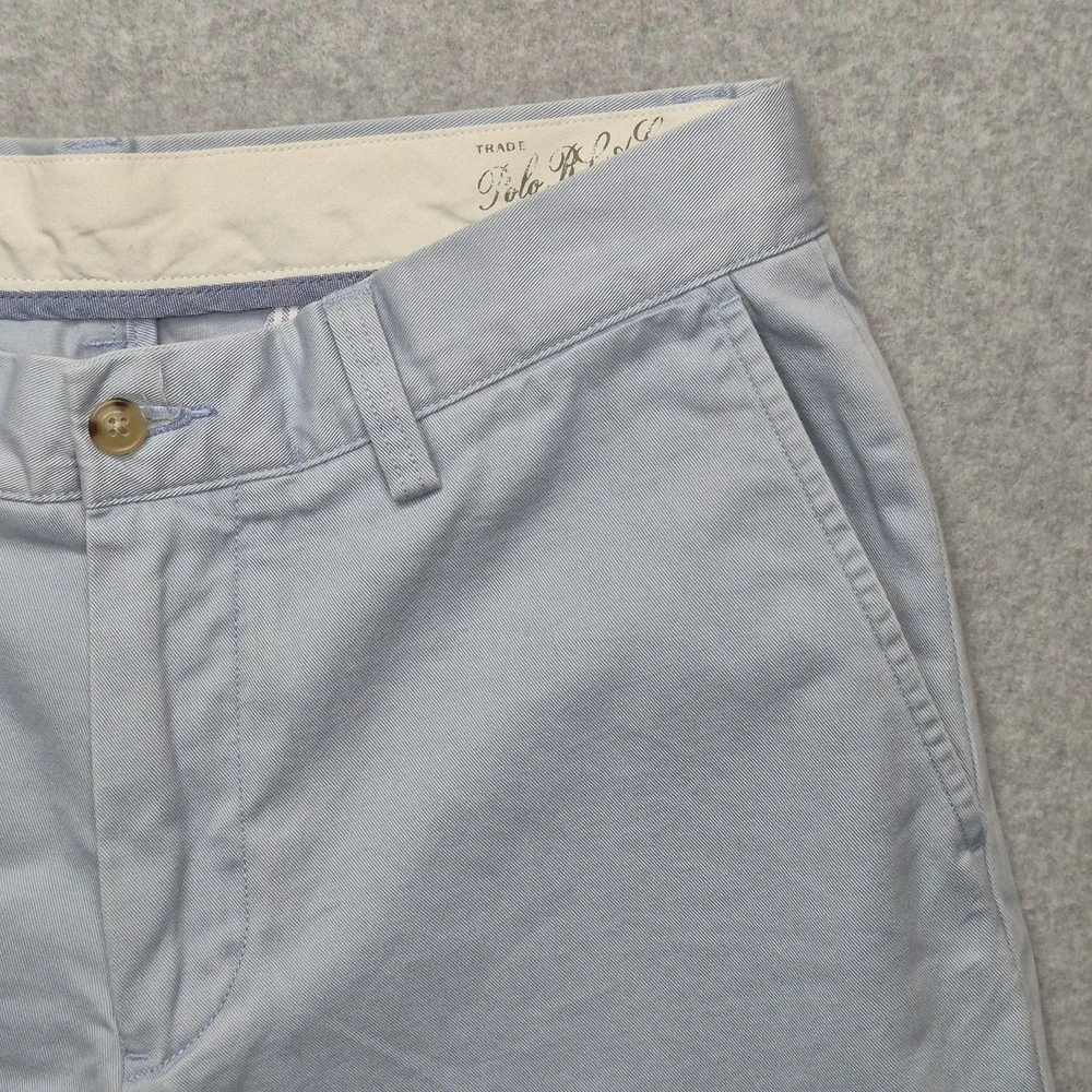 Polo Ralph Lauren Chino Pants Mens 30x30 Light Blue Classic Fit Straight Cotton